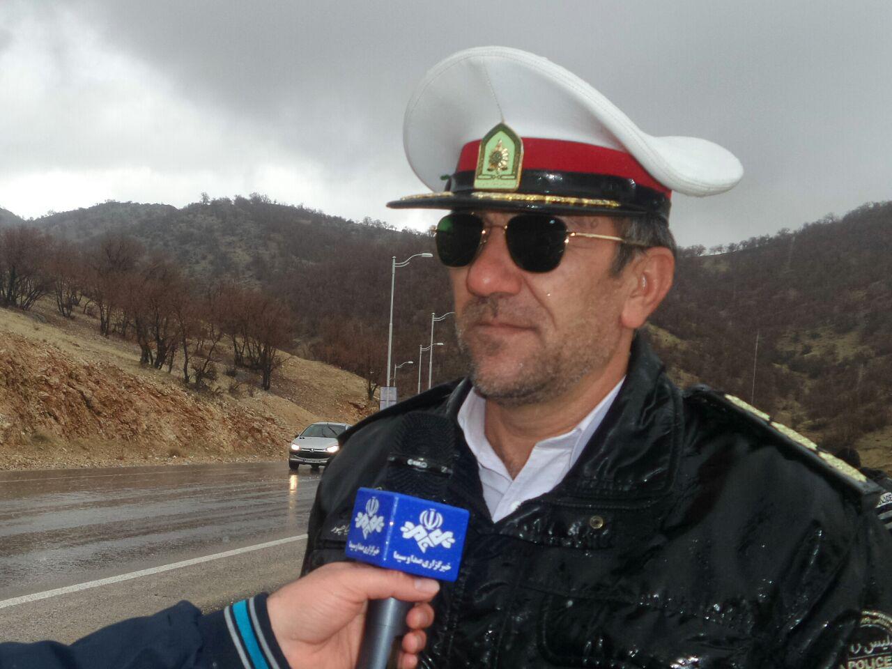 توصیه های سرهنگ منوچهر سیاهپور فرمانده پلیس راه انتظامی کهگیلویه و بویراحمد