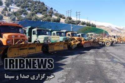 23 دستگاه برف روب آماده خدمات رسانی در طرح زمستانی مهاباد