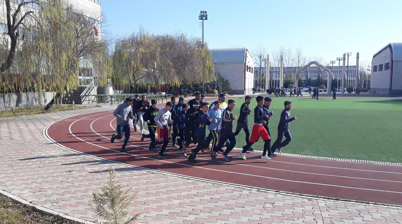 تمرینات آماده سازی تیم ملی بوکس