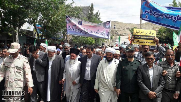 راهپیمایی روز جهانی قدس، در 27 نقطه خراسان شمالی