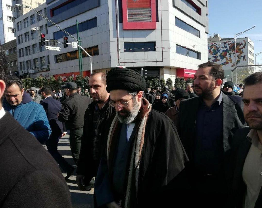 حضور چهره‌ها در راهپیمایی ۲۲ بهمن