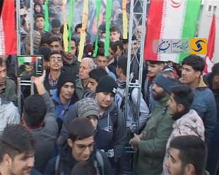 اعزام دانش‌آموزان آبیکی به راهیان نور+فیلم