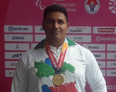 کسب سهمیه پارالمپیک ۲۰۲۰ توکیو توسط ورزشکار نابینای فارسی