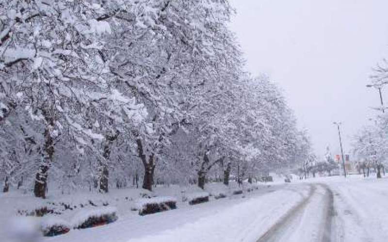 برف و یخبندان در آستانه ورود به استان قزوین