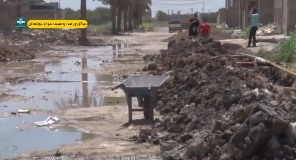 خوزستان پرآب، غرق در فاضلاب و تشنه آب