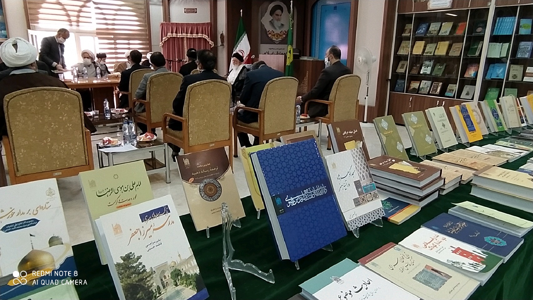 رونمایی از دو کتاب در بازدید آیت الله علم الهدی از بنیاد پژوهش های اسلامی آستان قدس رونمایی از دو کتاب در بازدید آیت الله علم الهدی از بنیاد پژوهش های اسلامی آستان قدس
