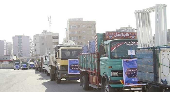 اولین کاروان تجهیزات ورزشی مدارس راهی مناطق هرمزگان شد