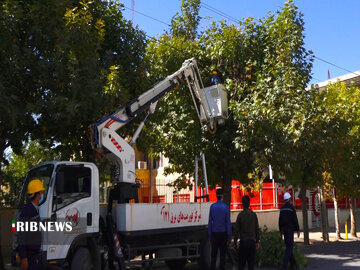 شاخه زنی و تعمیر شبکه‌های برق یاسوج