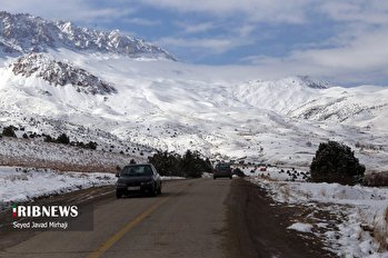 بارش برف بهاری در ارتفاعات گلستان
