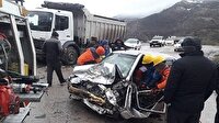 مصدوم شدن ۵ نفر بر اثر حادثه رانندگی در آزادشهر