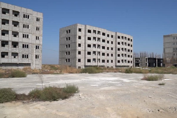 آماده سازی اراضی طرح نهضت ملی مسکن سیستان و بلوچستان