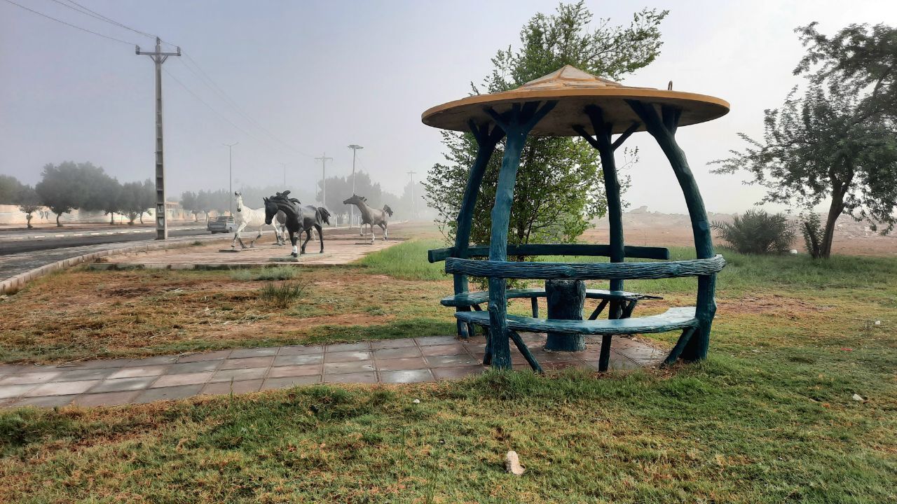 جوی پایدار همراه با مه در جنوب غرب خوزستان