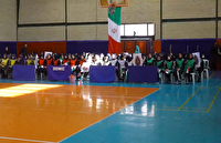 مراسم افتتاحیه المپیاد ورزشی بین‌مدارسی در قزوین