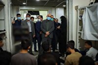 بازدید دبیر ستاد حقوق بشر از ندامتگاه کرج