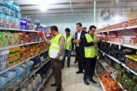 بازرسی بازرسان دستگاه‌های نظارتی از بازار دهدشت 