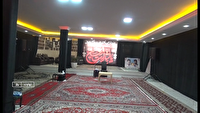 عزاداری هیئت علم کشان قمر بنی هاشم با بیش از 40 سال فعالیت در نهاوند