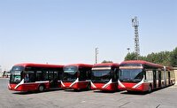 ورود ۷۰ اتوبوس جدید به ناوگان اتوبوسرانی تهران