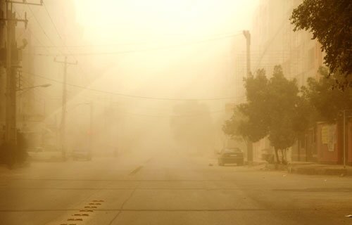 هشدار نارنجی هواشناسی برای آسمان اصفهان