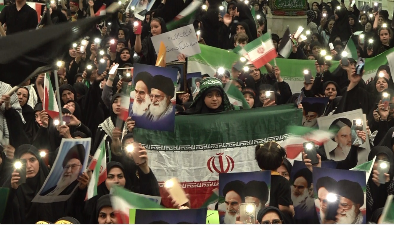 خروش غیرت زینبی بانوان همدانی