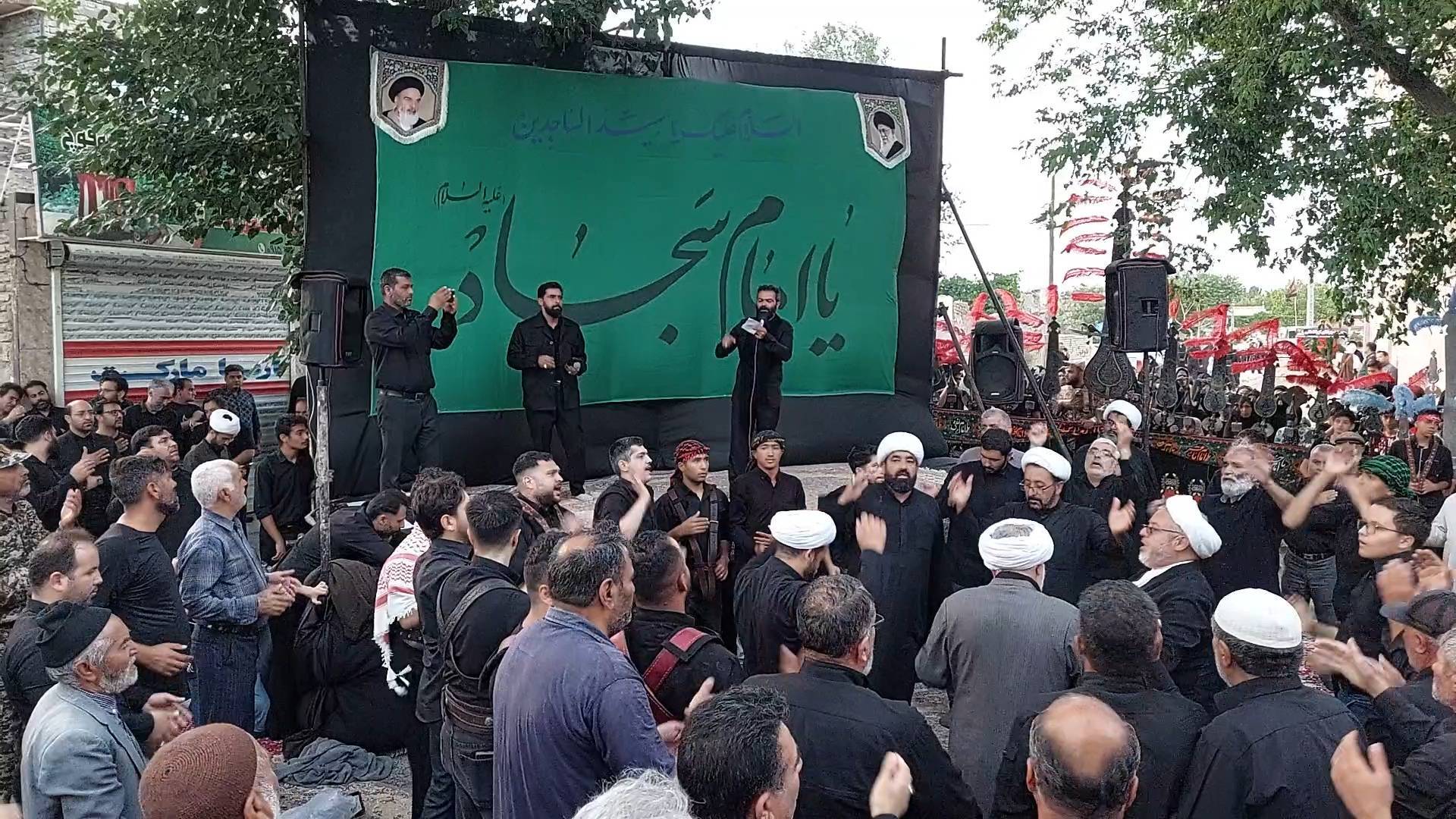 برگزاری «یوم‌السجاد» با حضور عزاداران قوچانی