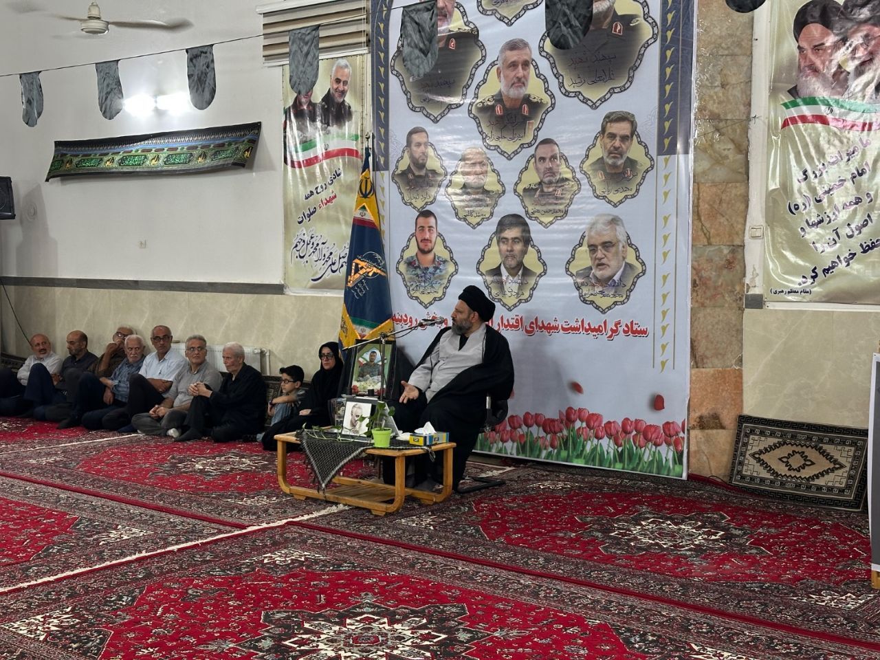 مراسم گرامیداشت شهدای اقتدار در لاهیجان