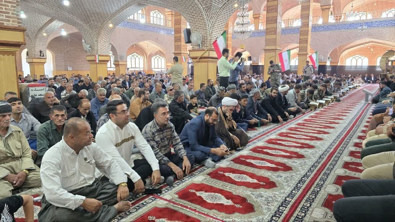 مراسم گرامیداشت اربعین شهدای اقتدار ملی در سردشت