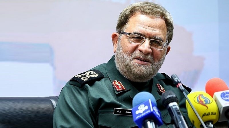 سرلشکر ایزدی: با ترور فرماندهان هوافضای‌سپاه دچار تزلزل نشد