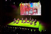 استقبال از اجر‌های گروه هم‌نوازان فاخته در روسیه