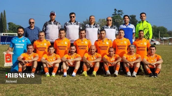 برتری دو بر صفر پیشکسوتان فوتبال کیش برابر نماینده رامسر