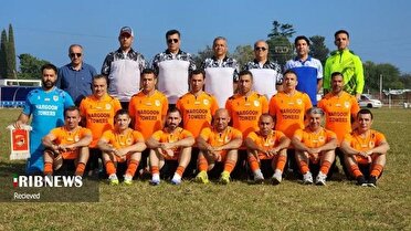 برتری دو بر صفر پیشکسوتان فوتبال کیش برابر نماینده رامسر