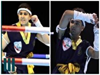 استقبال قهرمانان خوزستانی موی تای بازیهای آسیایی جوانان بحرین در ماهشهر