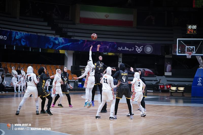 پیگیری لیگ برتر بسکتبال بانوان با برگزاری دیدار‌های هفته دوم