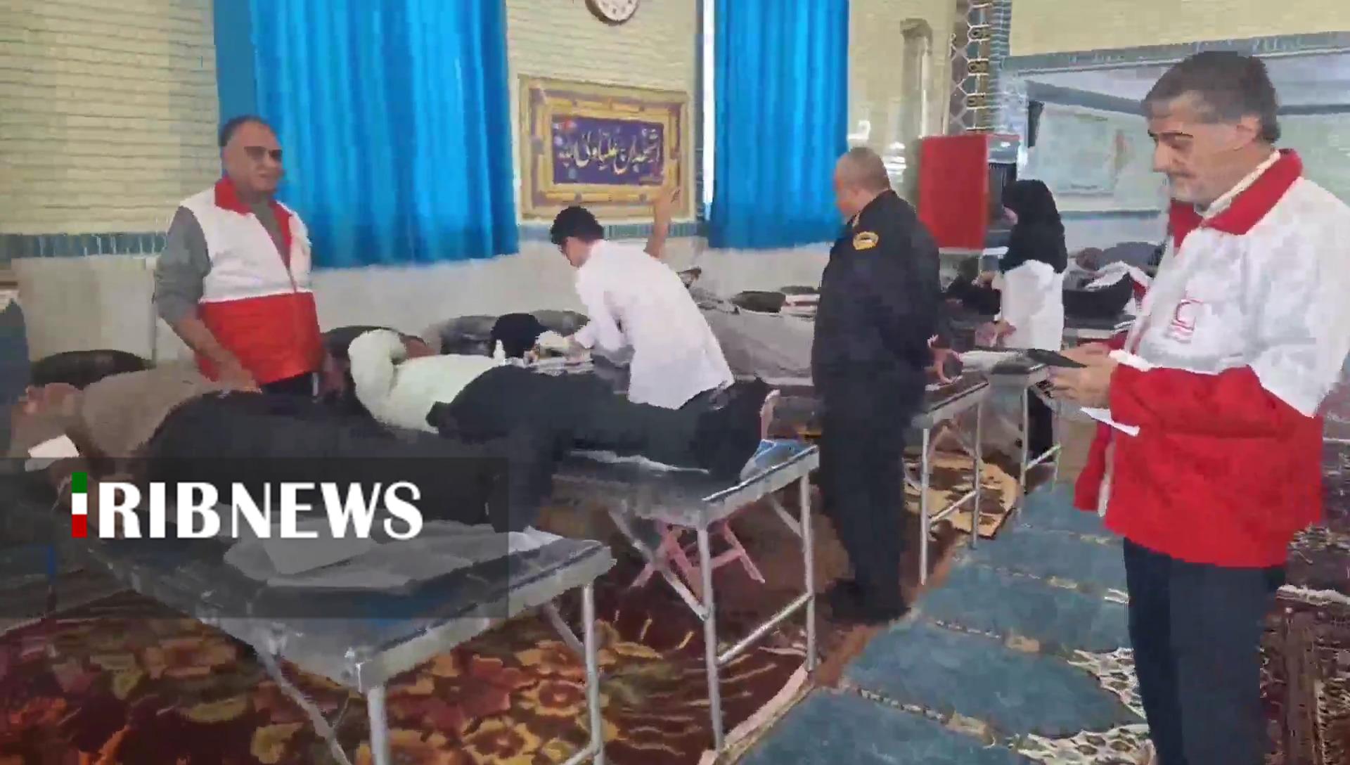 اهدای خون در شهر مهربان اهدای خون در شهر مهربان