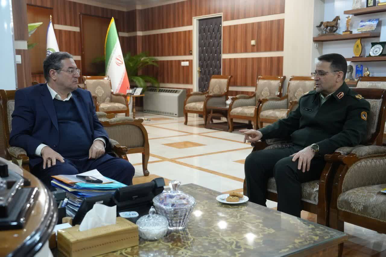 دیدار فرمانده انتظامی استان با استاندار آذربایجانغربی دیدار فرمانده انتظامی استان با استاندار آذربایجانغربی